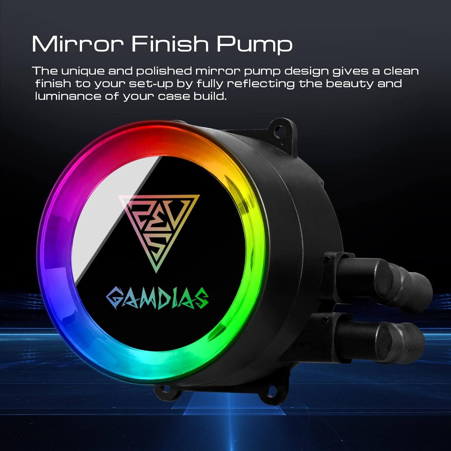 Gamdias CHIONE P2-360R ARGB AIO 360mm CPU Liquid Cooler