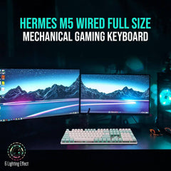 Gamdias HERMES M5 Mechanical Gaming Keyboard - Blue Switches