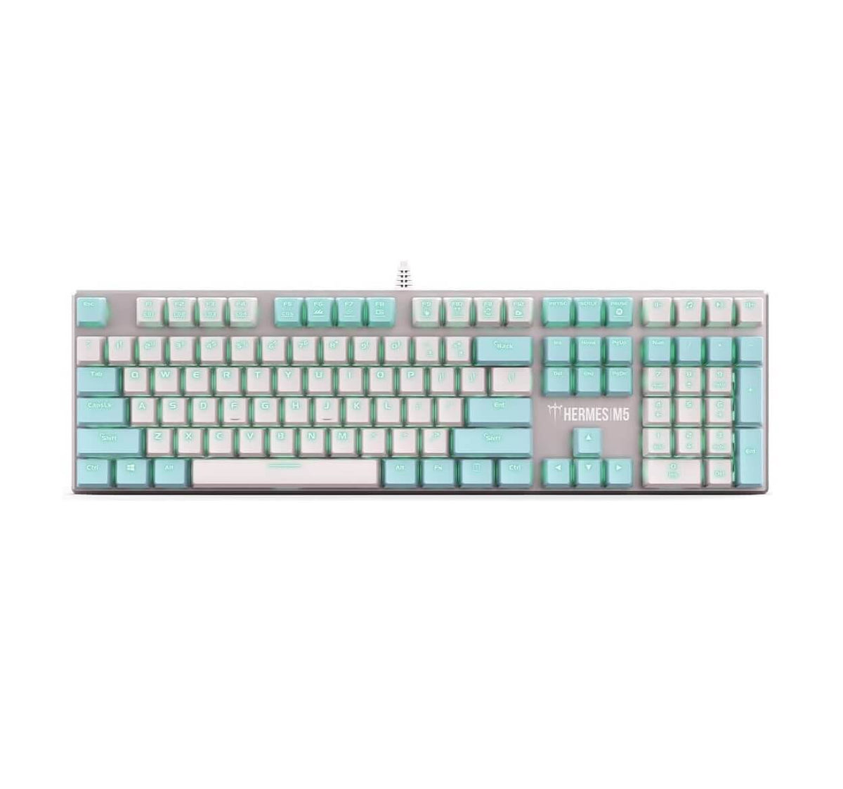 Gamdias HERMES M5 Mechanical Gaming Keyboard - Blue Switches