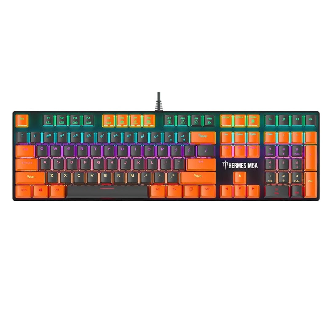 Gamdias HERMES M5A Backlit Mechanical Gaming Keyboard - Blue Switches