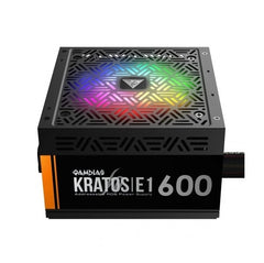 Gamdias KRATOS E1-600 RGB 600W 80+ Certified Power Supply