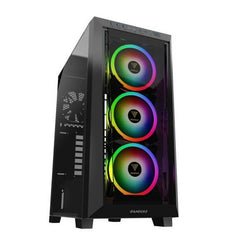 Gamdias Talos M1 Elite RGB ATX Mid-Tower Computer Case with 3 ARGB Fan