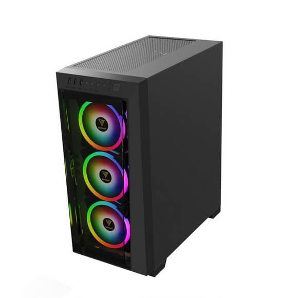 Gamdias Talos M1 Elite RGB ATX Mid-Tower Computer Case with 3 ARGB Fan