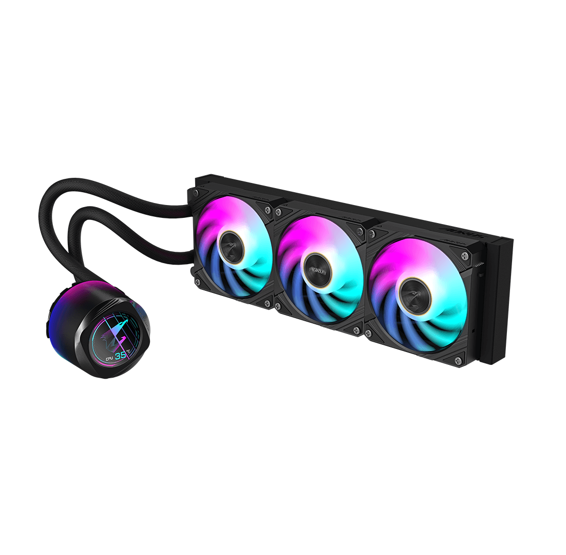 Gigabyte AORUS WATERFORCE X II 360 ARGB 360mm AIO CPU Liquid Cooler