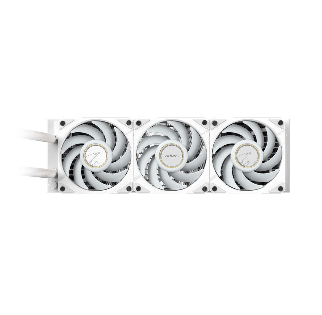 Gigabyte AORUS WATERFORCE X II 360 ARGB 360mm AIO CPU Liquid Cooler - White