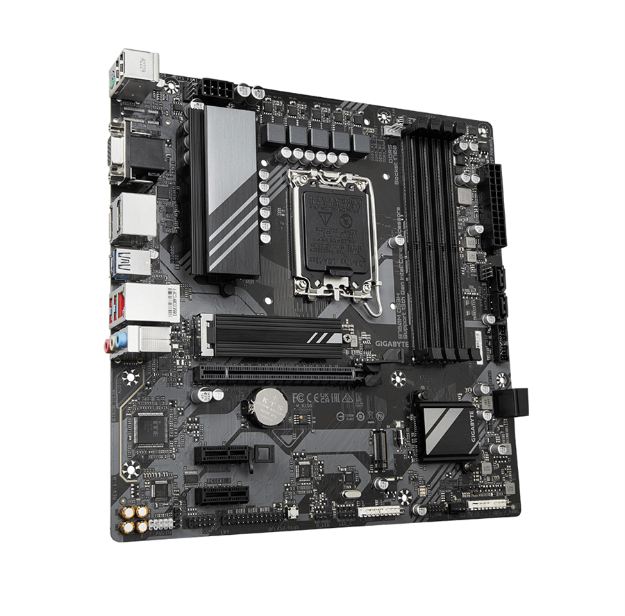 Gigabyte B760M DS3H DDR5 13th Gen Micro ATX Gaming Motherboard