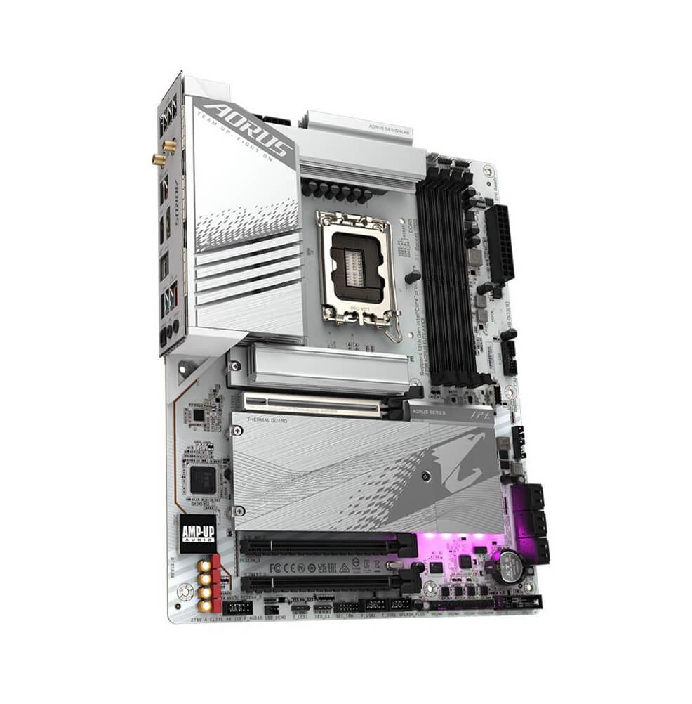 Gigabyte Z790 AORUS ELITE AX ICE DDR5 Intel Z790 14th Gen LGA 1700 ATX Motherboard