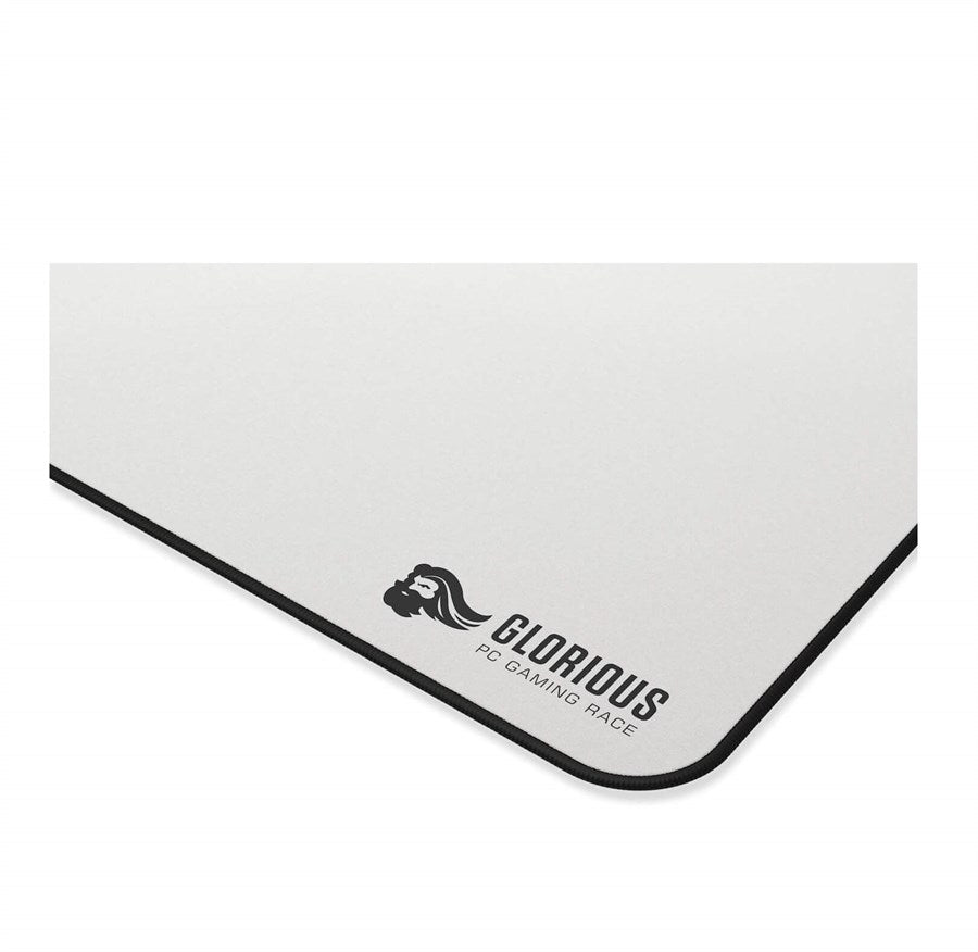 Glorious Extended Gaming Mouse Pad - White - GW-E