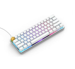 Glorious GMMK Compact 61 Key Mechanical Gaming Keyboard - Ice Edition