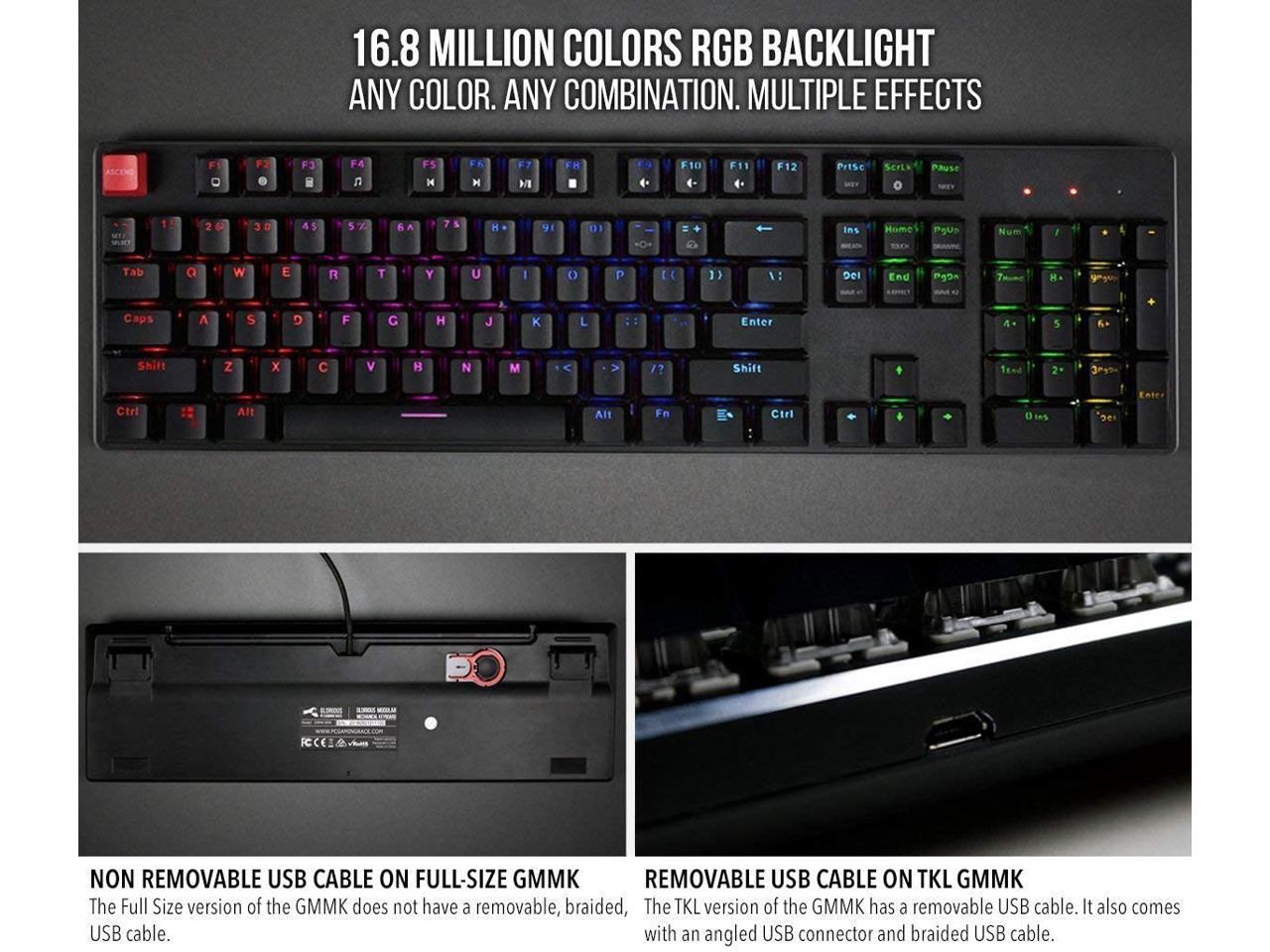 Glorious GMMK Full Size PreBuilt Gaming Mechanical Keyboard