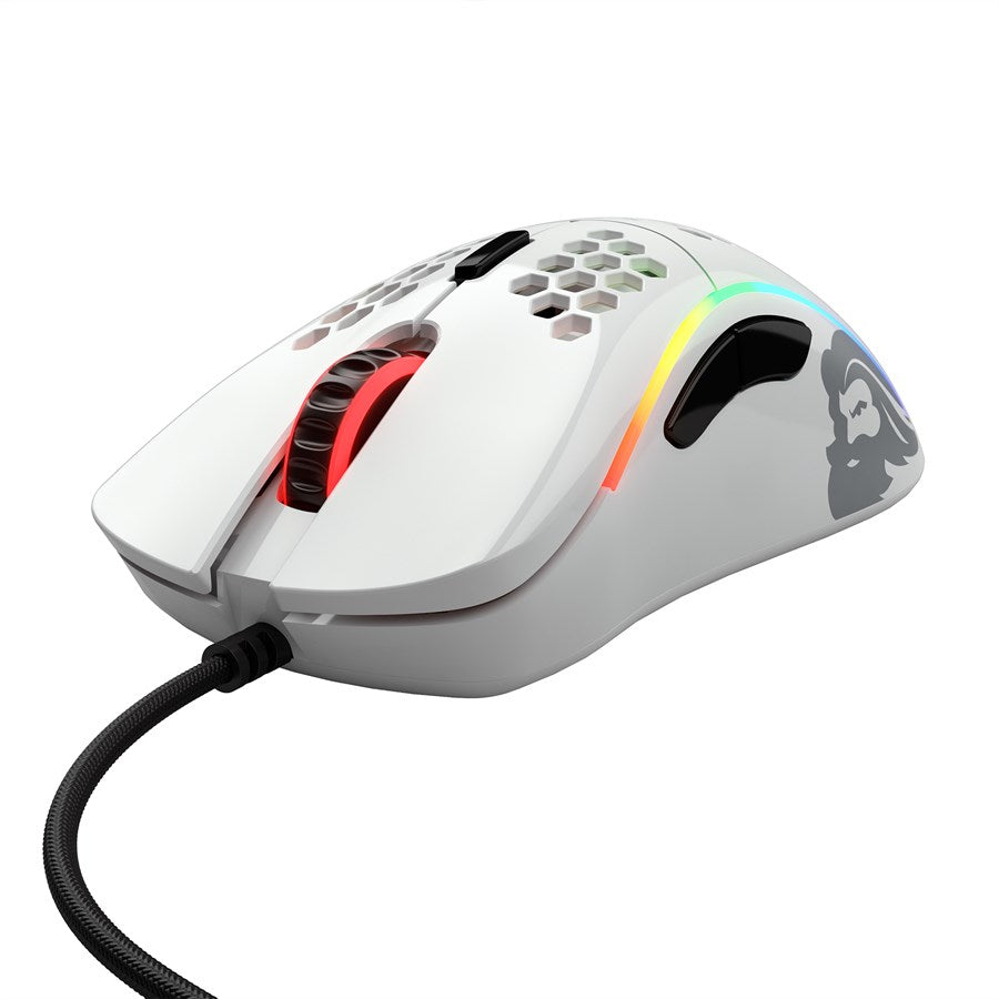 Glorious Model D Extreme Lightweight Ergonomic Gaming Mouse - Glossy White