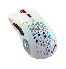 Glorious Model D Wireless RGB Gaming Mouse - Matte White