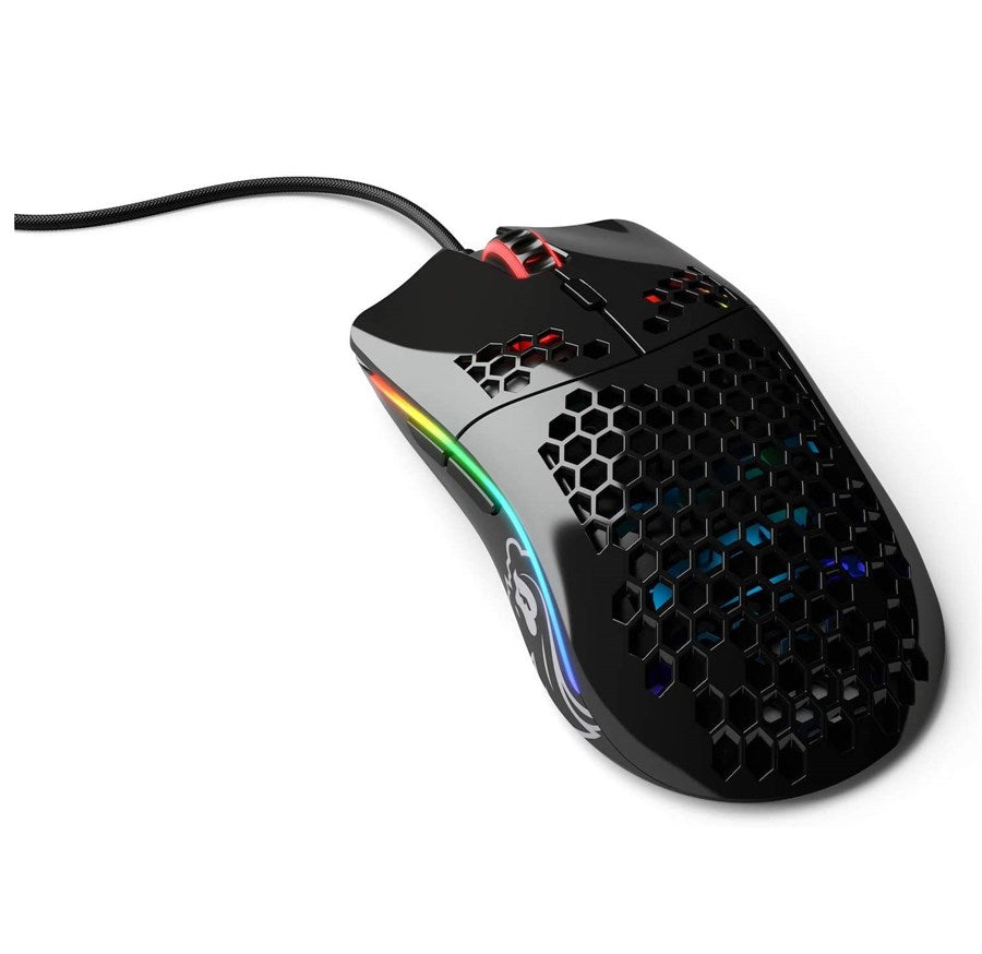 Glorious Model O Minus Lightweight RGB Gaming Mouse - Glossy Black