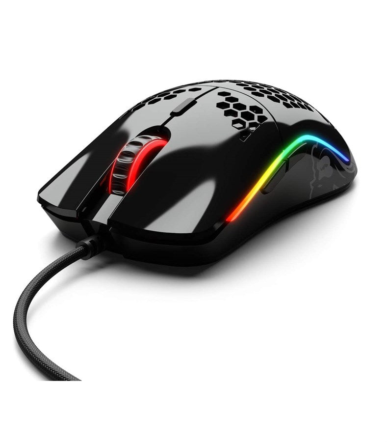 Glorious Model O Minus Lightweight RGB Gaming Mouse - Glossy Black