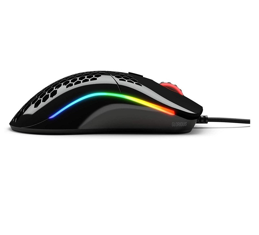 Glorious Model O Minus Lightweight RGB Gaming Mouse - Glossy Black