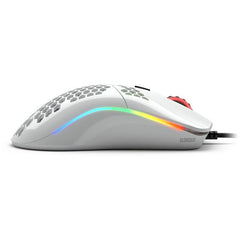 Glorious Model O Minus Lightweight RGB Gaming Mouse - Glossy White