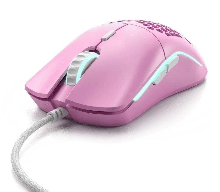 Glorious Model O Lightweight RGB Gaming Mouse - Matte Pink