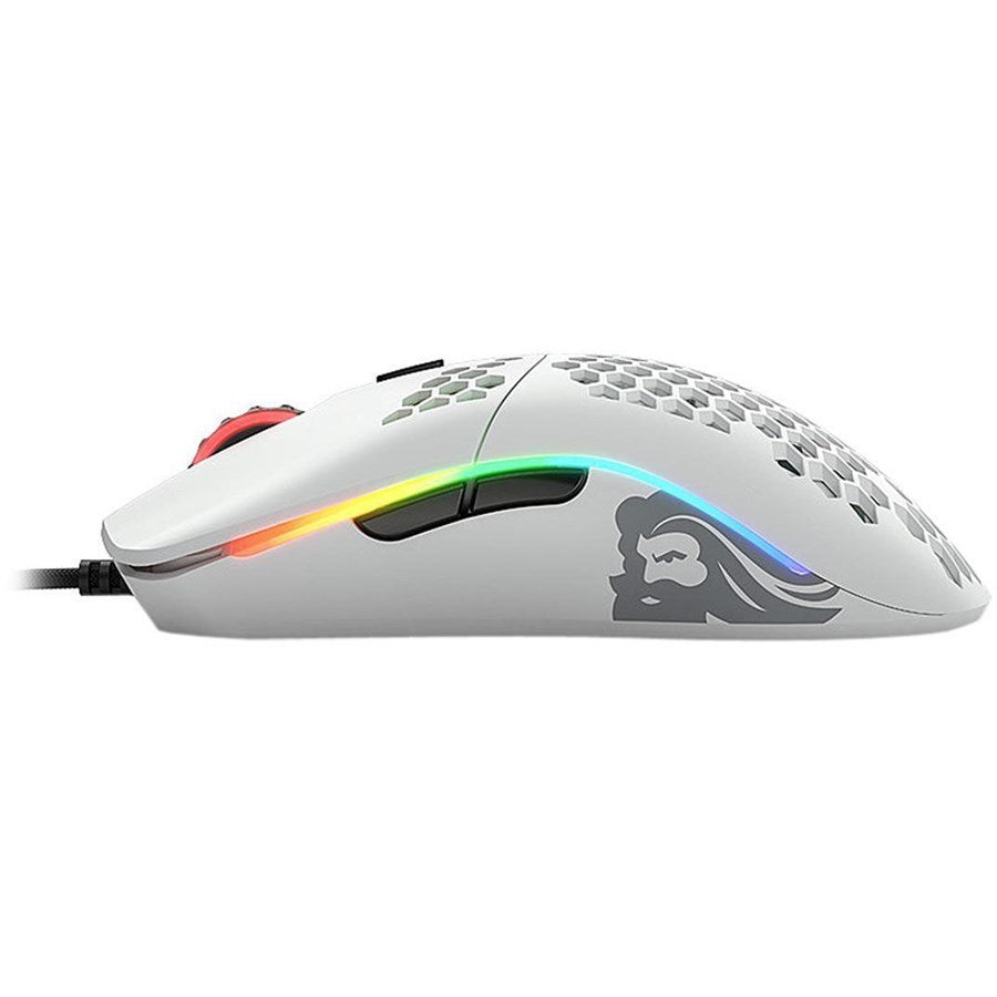 Glorious Model O Lightweight RGB Gaming Mouse - Matte White