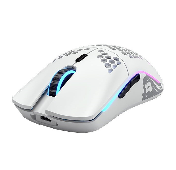 Glorious Model O Wireless RGB Ultra-Lightweight Gaming Mouse - Matte White