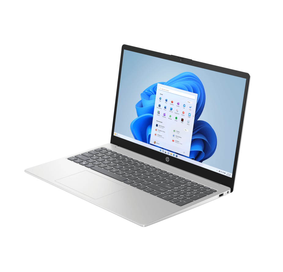 HP 15S-FD0110TU 15.6 FHD Antiglare Intel Core i7 1355U 16GB DDR4 512GB PCIe Windows 11 Home - Natural Silver