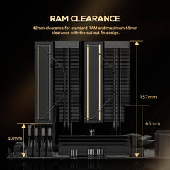 ID-Cooling FROZN A620 GDL Gold Dual-Tower CPU Air Cooler