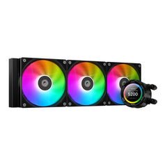 ID-Cooling SL360 XE LCD ARGB AIO 360mm AIO Liquid CPU Cooler - Black