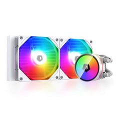 ID-Cooling ZoomFlow 240 XT V2 ARGB 240mm AIO Liquid CPU Cooler - White