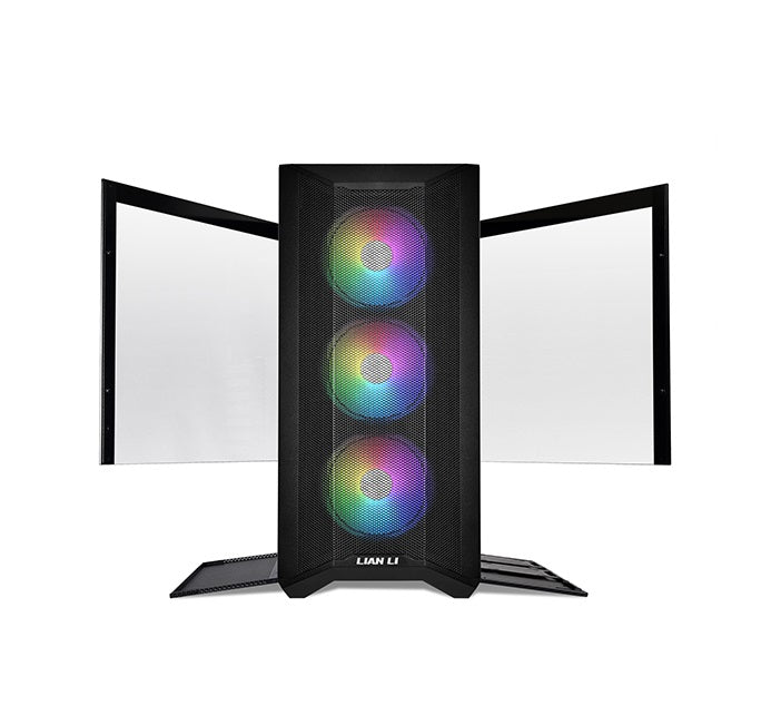 Lian Li LANCOOL II Mesh RGB ATX Mid-Tower Computer Case - Black