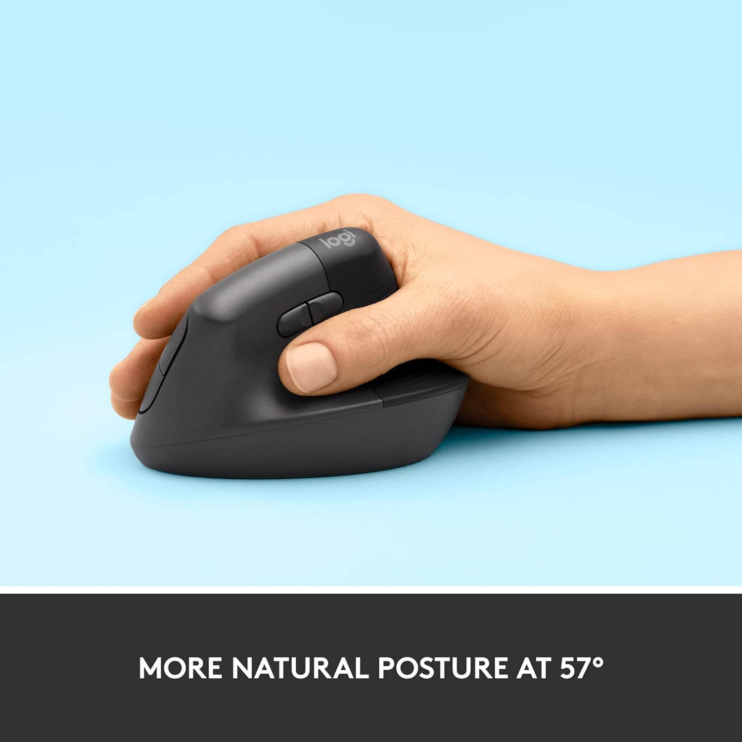 Logitech Ergo Series Lift Vertical Ergonomic Wireless Mouse