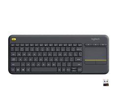 Logitech K400 Plus Wireless Touch Keyboard With Easy Media Control and Built-in Touchpad