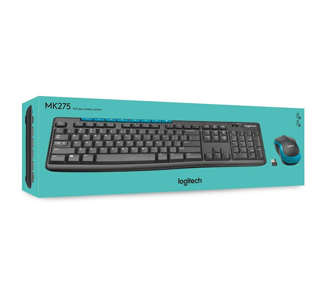 Logitech MK275 Wireless Keyboard and Mouse Combo