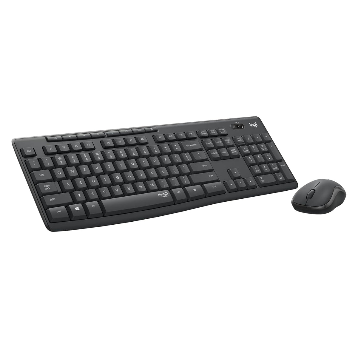 Logitech MK295 Wireless Mouse & Keyboard Combo with Silent Touch Technology