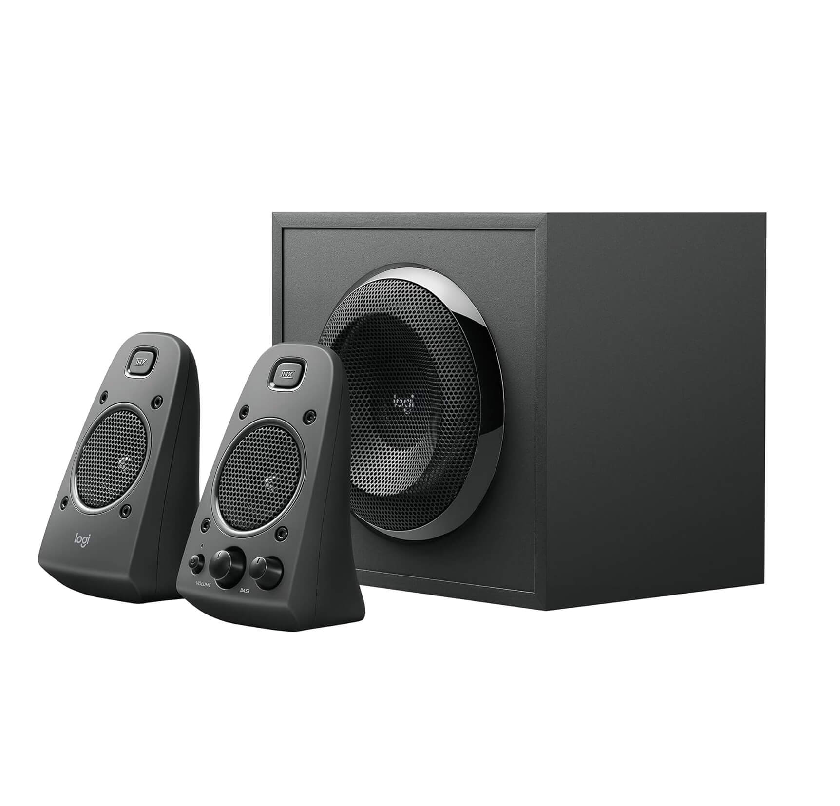 Logitech Z625 Powerful THX® Certified 2.1 Speaker System with Optical Input