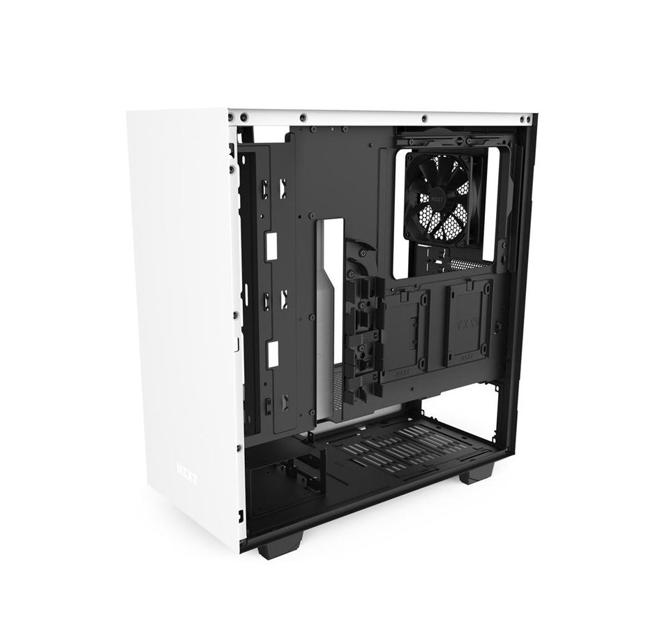 NZXT H510 Tempered Glass ATX Mid-Tower Computer Case - White