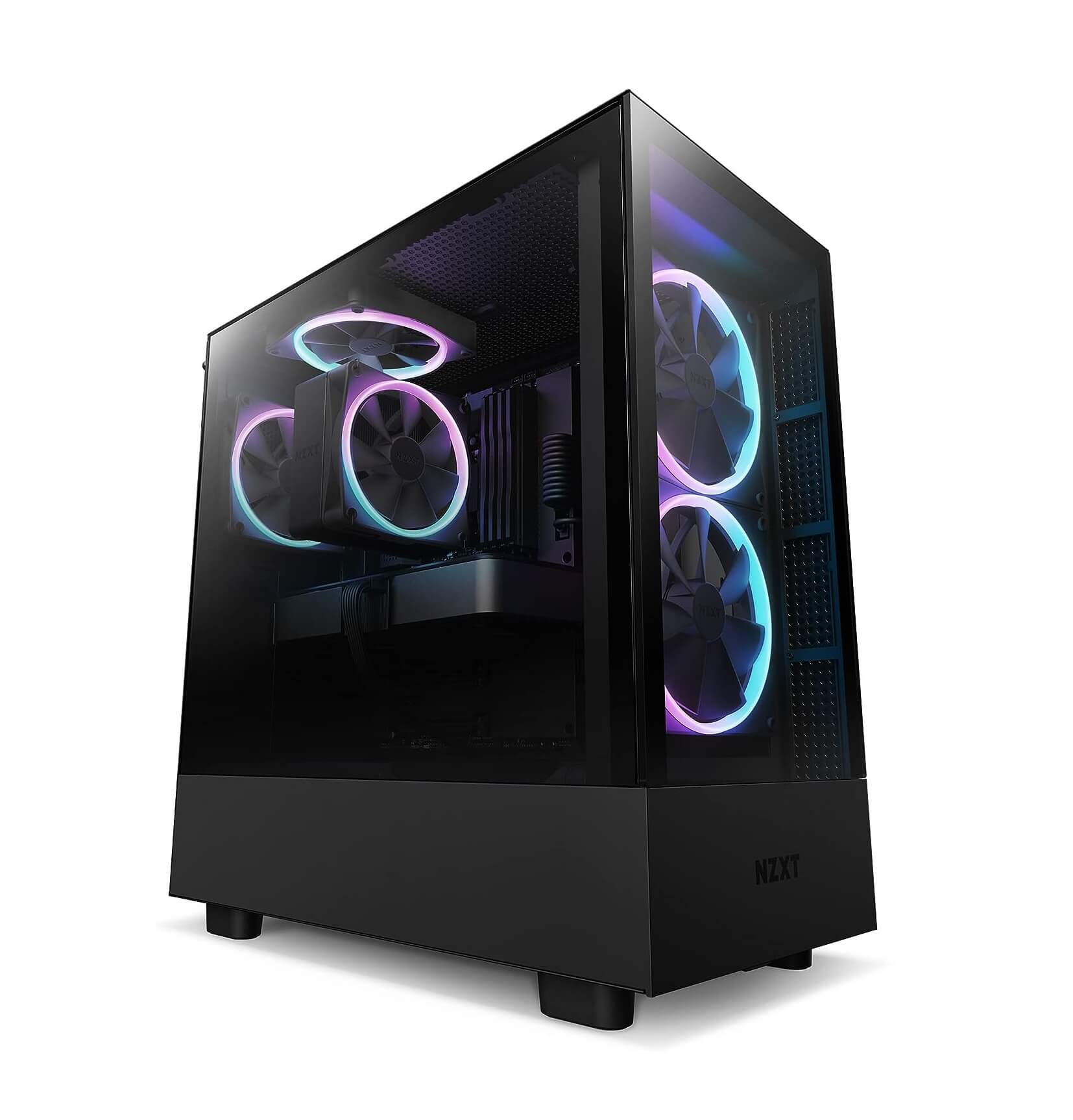 NZXT T120 RGB CPU Air Cooler AMD and Intel Compatible - Black