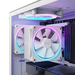 NZXT T120 RGB CPU Air Cooler AMD and Intel Compatible - White