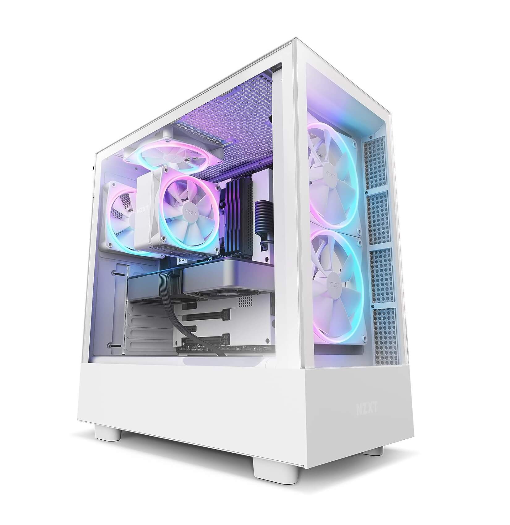 NZXT T120 RGB CPU Air Cooler AMD and Intel Compatible - White