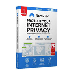 NordVPN VPN Service 6 Devices 1 Month - GLOBAL - Digital Key (PC, Android, Mac, iOS)