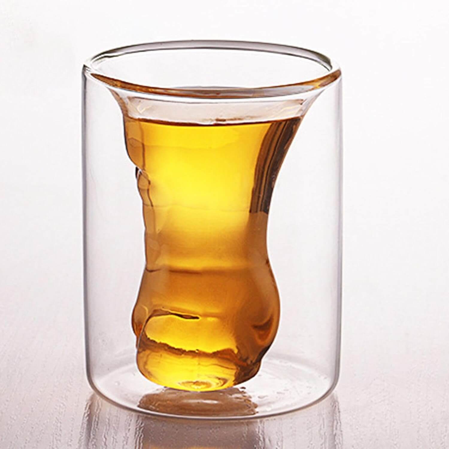 Prismora Body Shaped Double-Walled Shot Glass - 180 ml