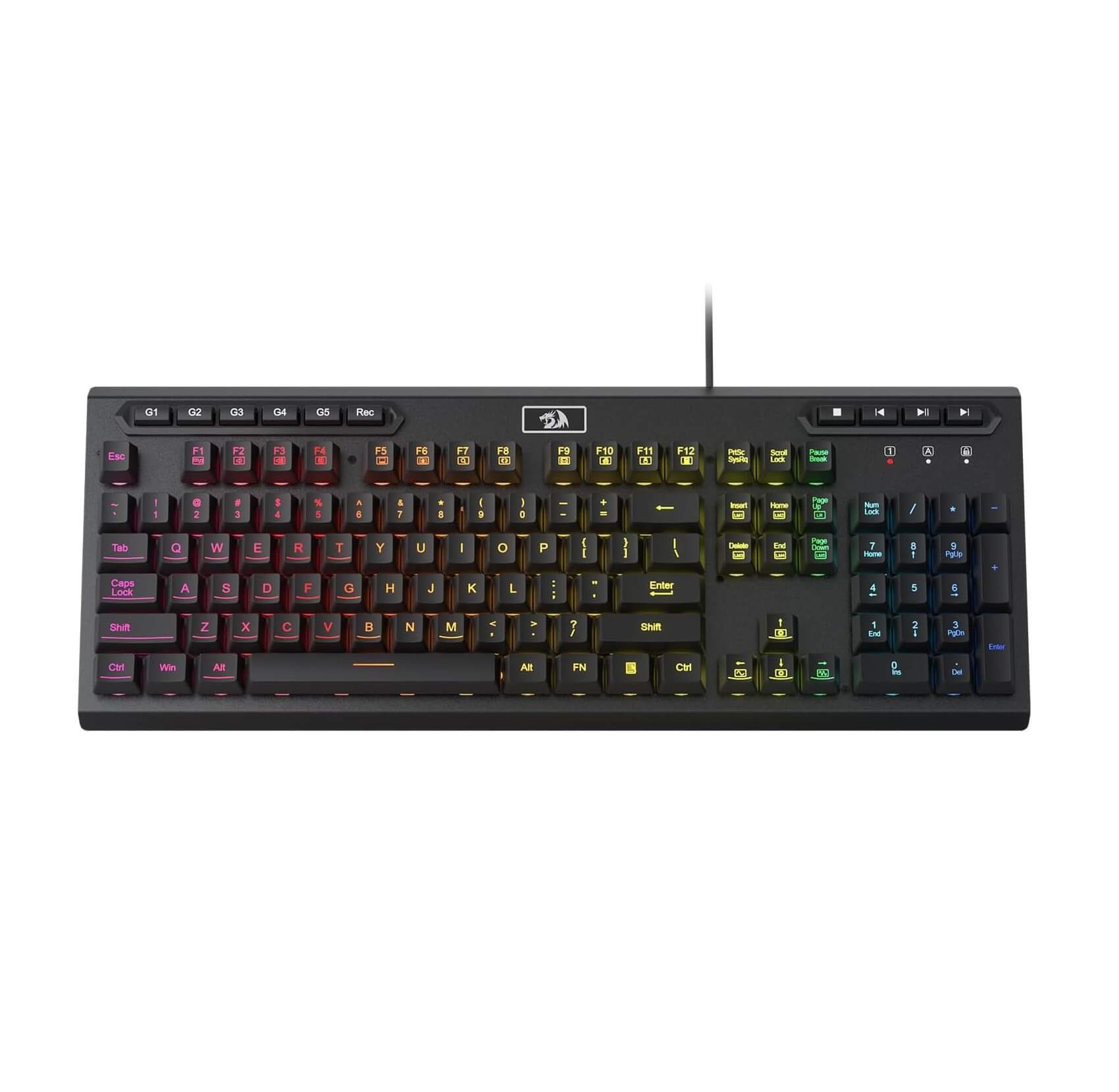 Redragon ADITYA K513 RGB Membrane Wired Gaming Keyboard