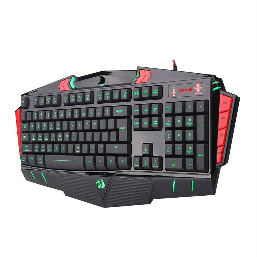 Redragon Asura K501-2 7 Color LED Backlight Gaming Keyboard