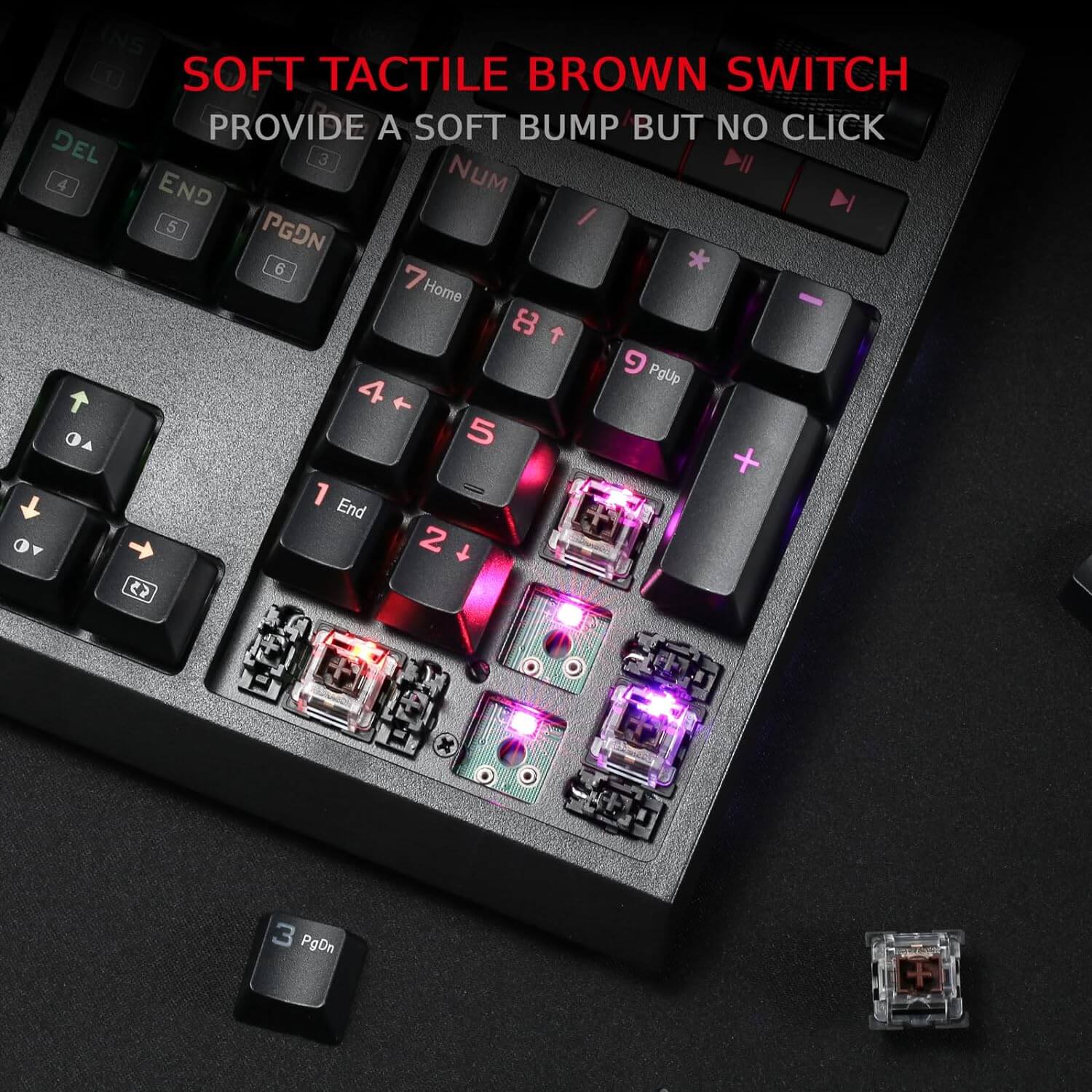 Redragon BRAHMA K586 RGB Mechanical Gaming Keyboard