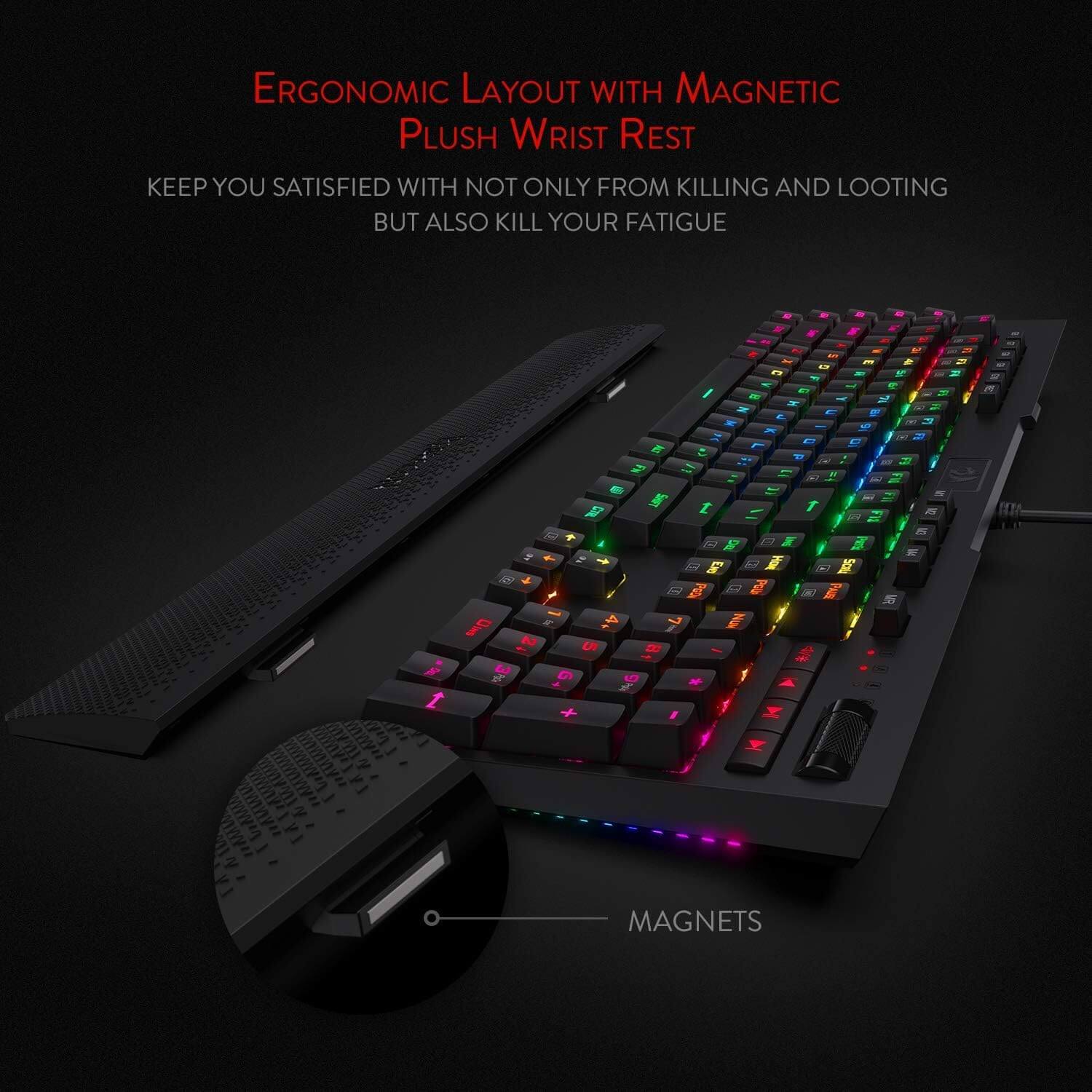 Redragon BRAHMA K586 RGB Mechanical Gaming Keyboard