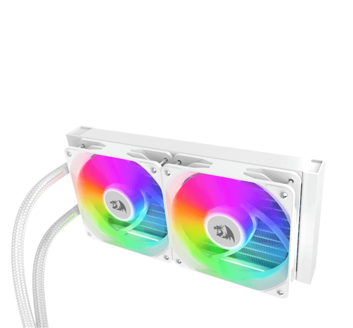 Redragon CCW-3011W AIO 240mm RGB Liquid CPU Cooler - White