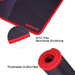 Redragon Capricorn P012 Mouse Pad with Stitched Edges