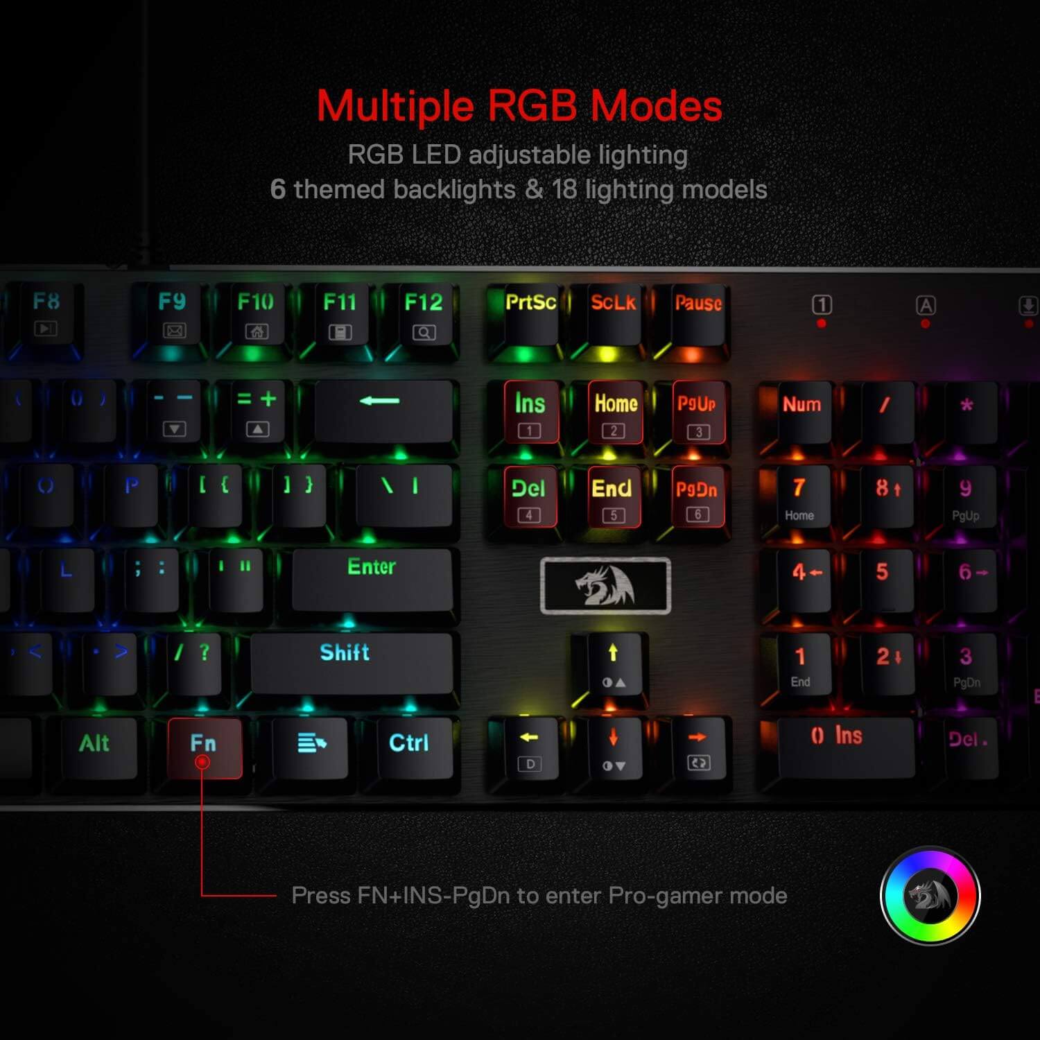 Redragon DEVARAJAS K556 RGB Mechanical Gaming Keyboard