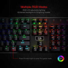 Redragon DEVARAJAS K556 RGB Mechanical Gaming Keyboard