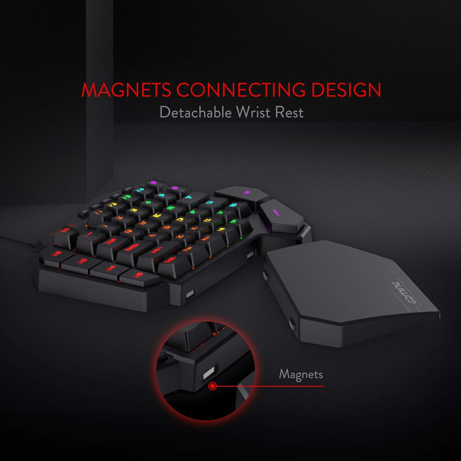 Redragon DITI K585 One-Handed RGB Professional Mechanical Gaming Keyboard