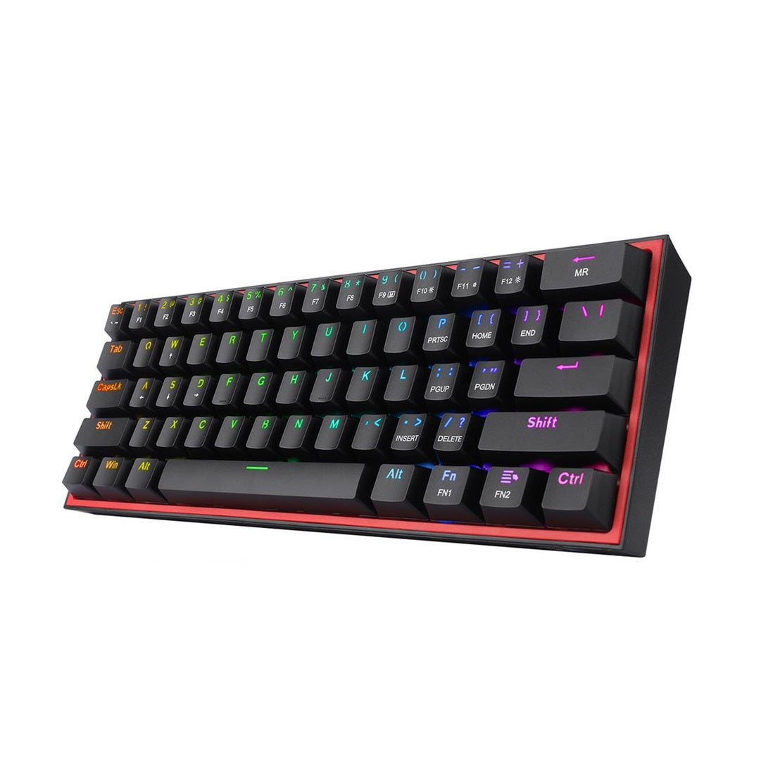 Redragon FIZZ Rainbow K617 60% Wired Mechanical Keyboard