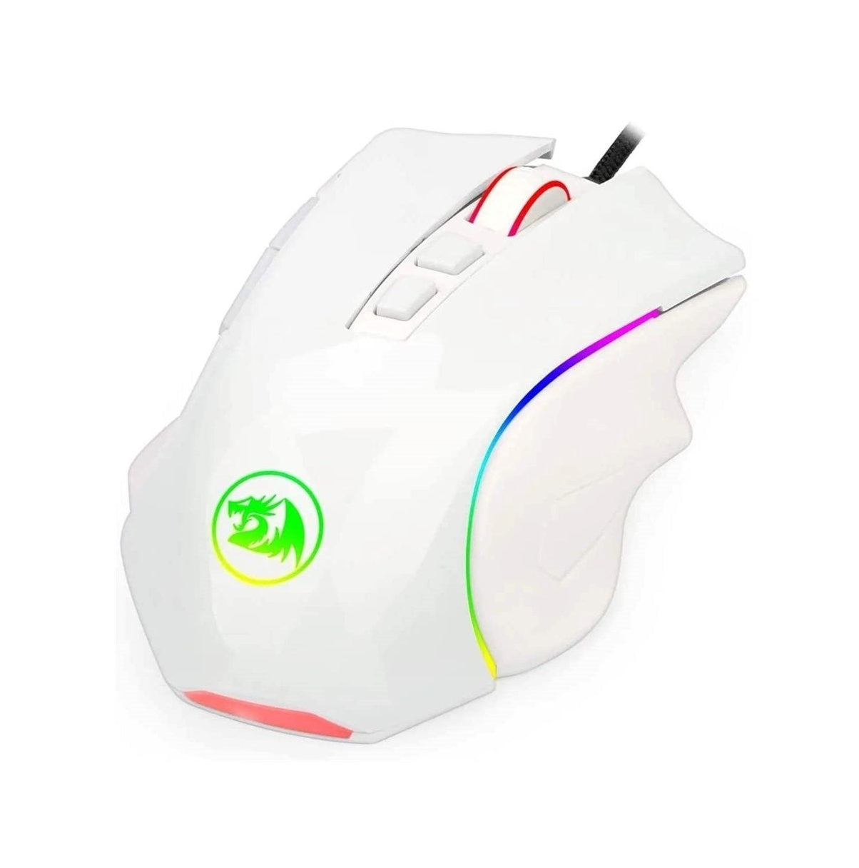 Redragon Griffin M607 RGB Wired Gaming Mouse - White